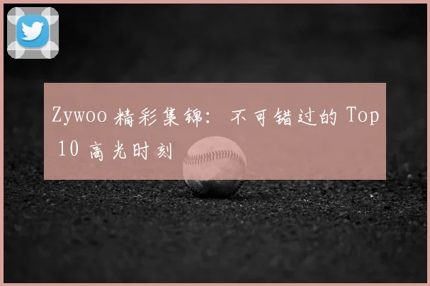 Zywoo 精彩集锦：不可错过的 Top 10 高光时刻